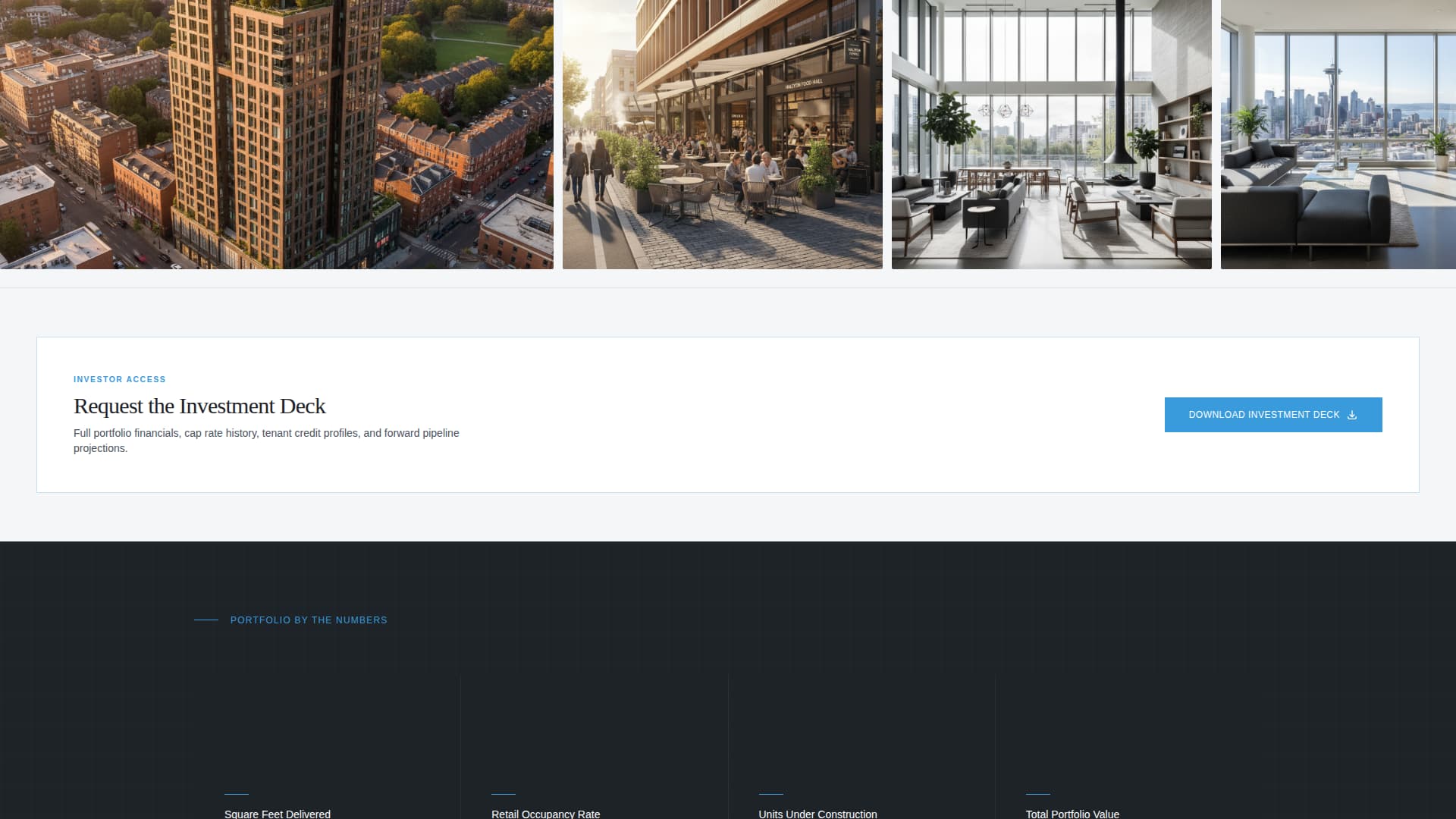 Parcel - Precision Mixeduse Landing Page Template