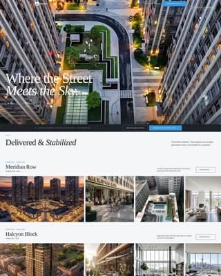 Parcel - Precision Mixeduse Landing Page Template