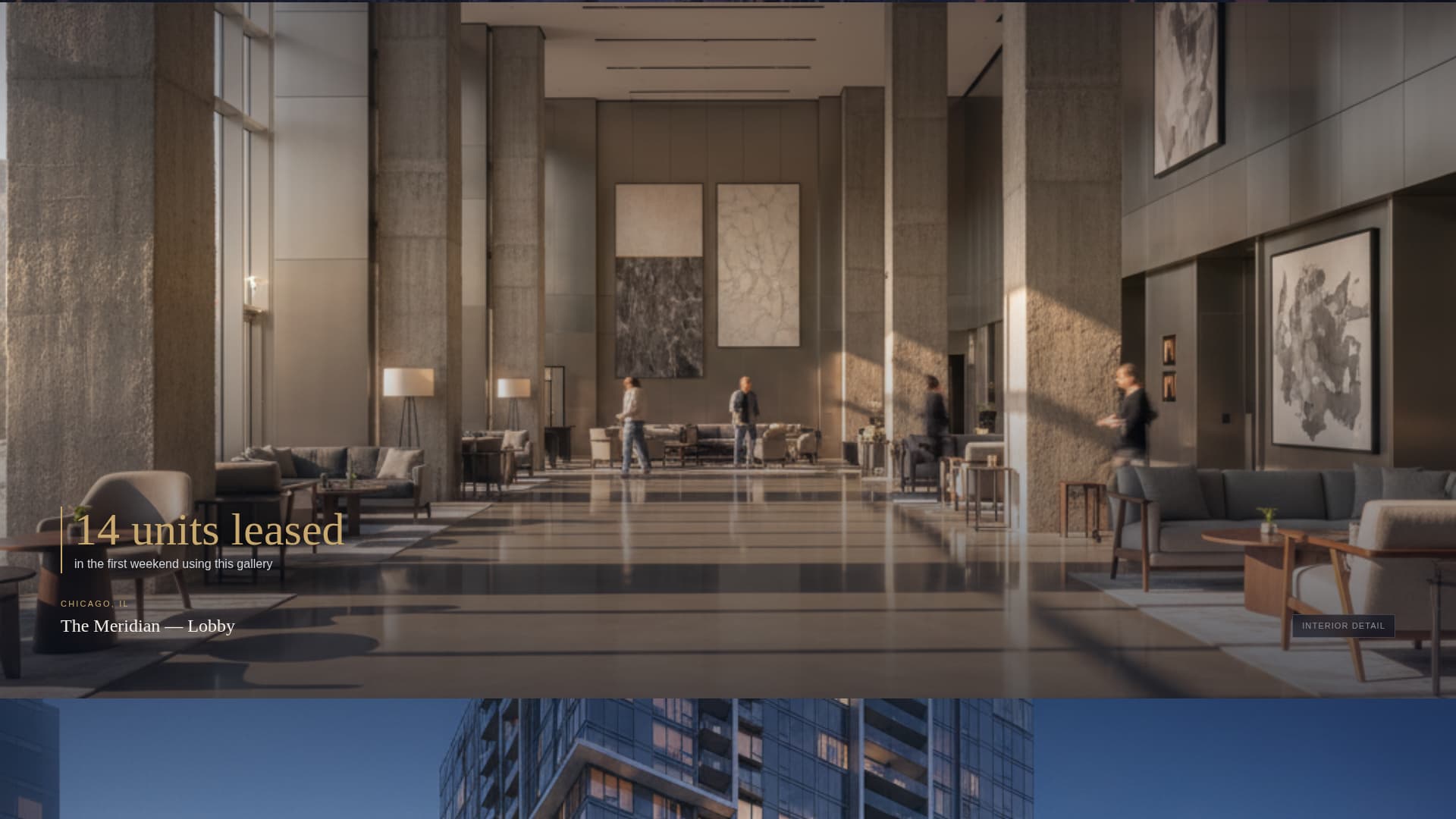 Exposure - Cinematic Mixeduse Landing Page Template