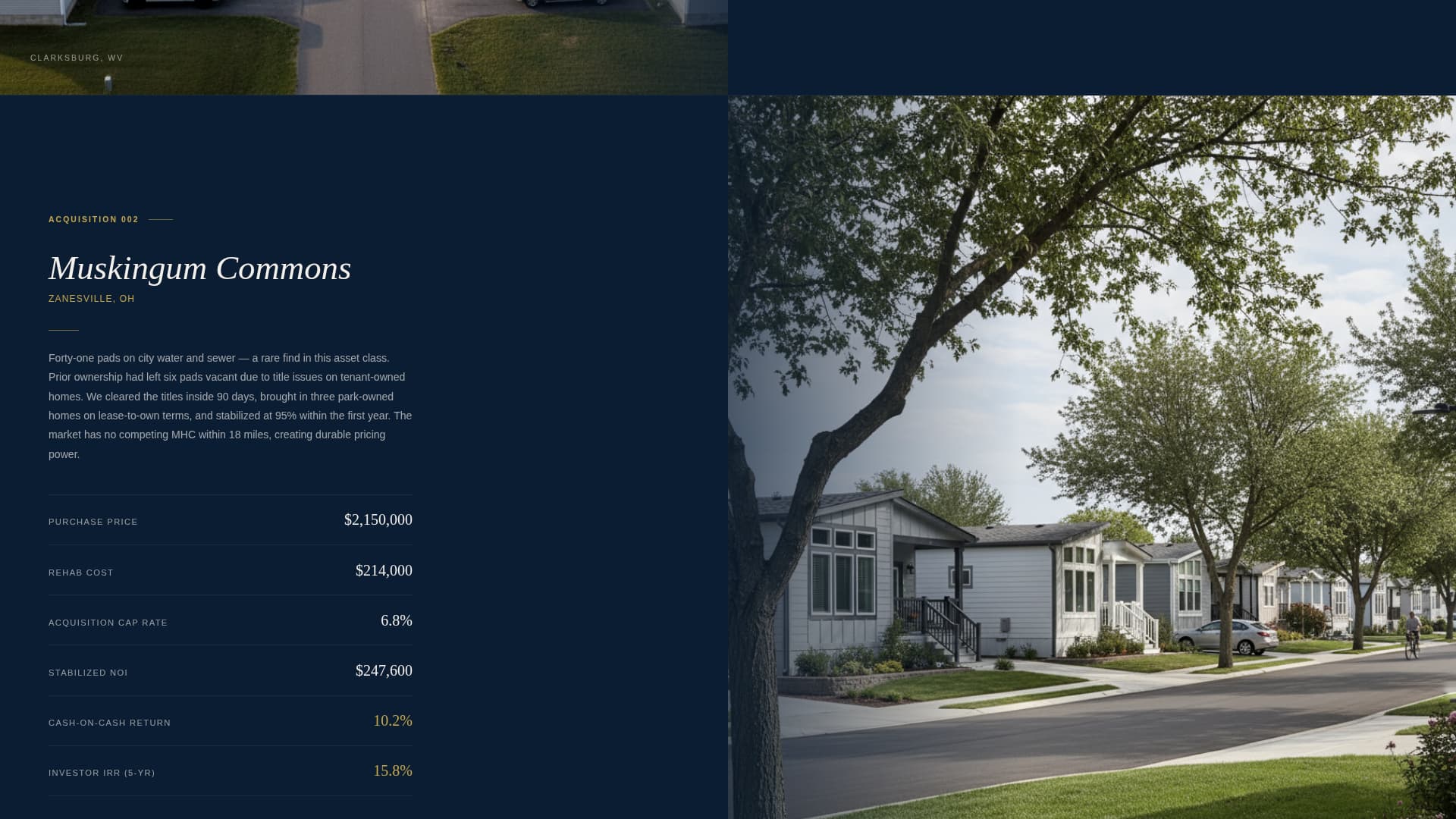 Parcel - Exclusive Manufacturedhousing Landing Page Template