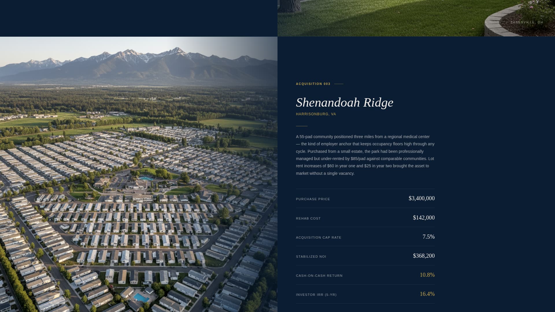 Parcel - Exclusive Manufacturedhousing Landing Page Template