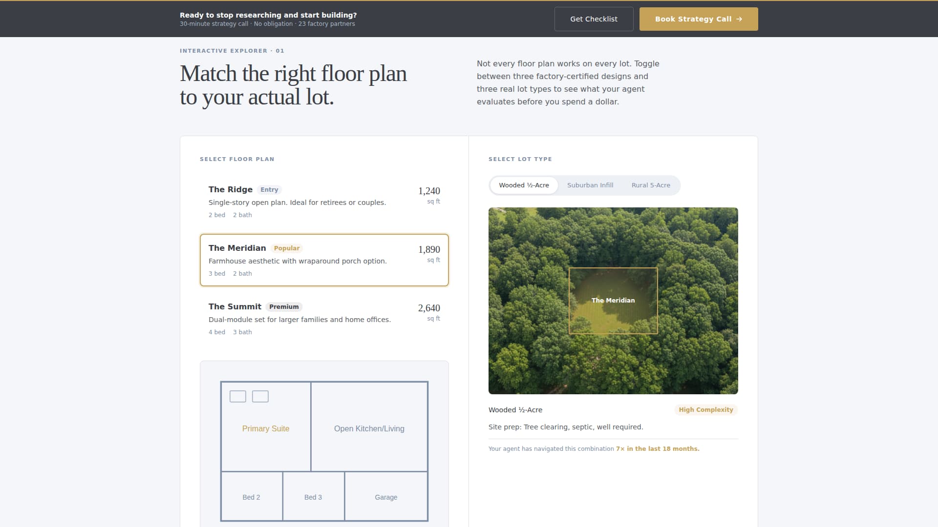 Modular - Modern Home Landing Page Template