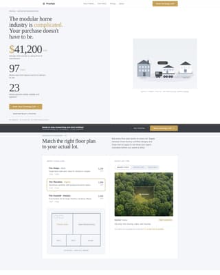 Modular - Modern Home Landing Page Template