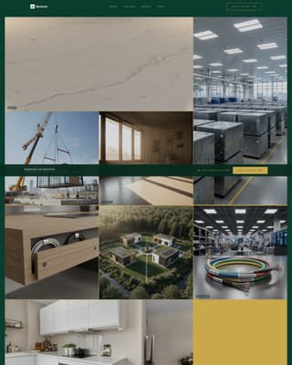 Modular - Precision Home Landing Page Template