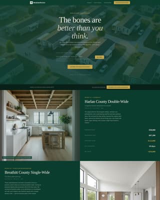 Modularrevive - Precision Renovation Landing Page Template