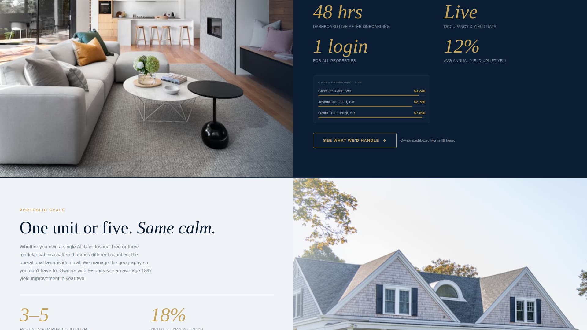Modular - Effortless Property Landing Page Template