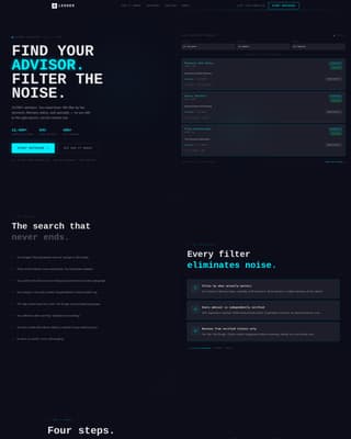 Ascend — Smart Financial Advisor Landing Page Template