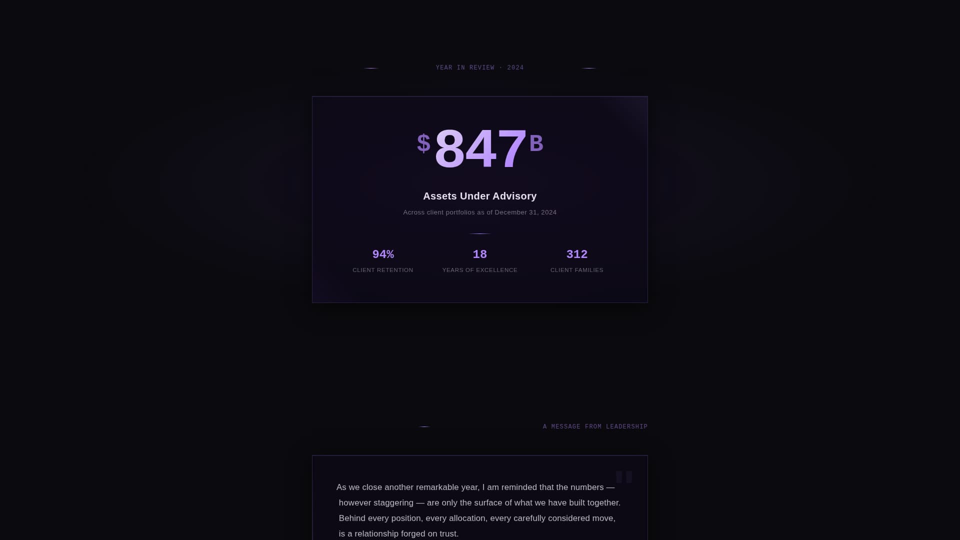 Pulse - Luminous Financial Landing Page Template