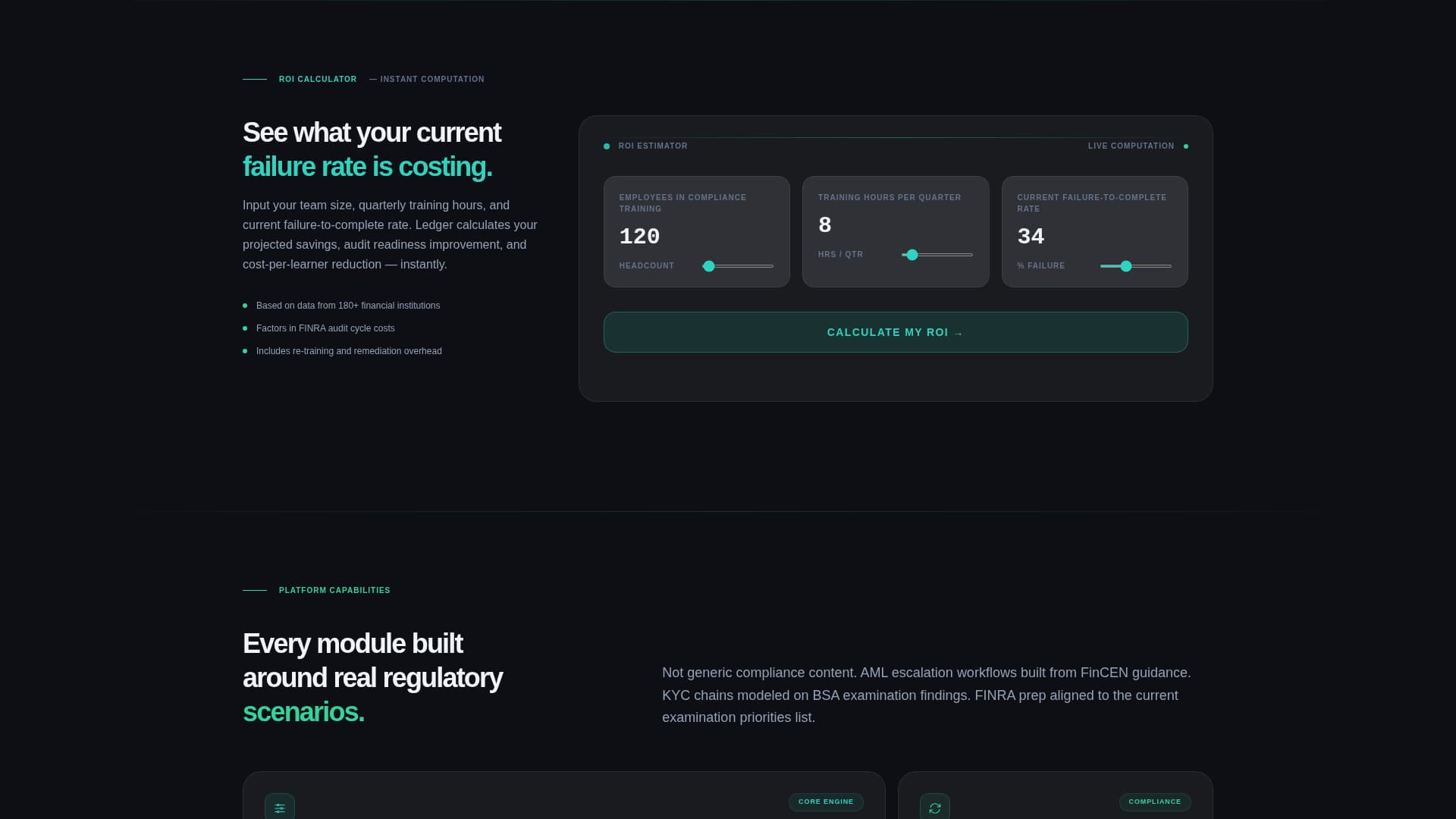 Fortify — Smart Regulatory Compliance Landing Page Template
