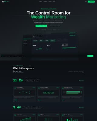 Financial Services Software & SaaS Specialist Privacy Policy Website Template