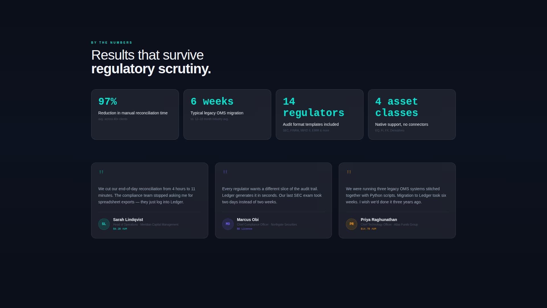 Financial Services Software Advanced Privacy Policy Website Template