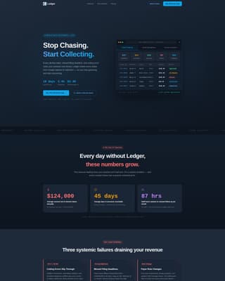 Financial Services Software Specialist Cost Calculator Website Template