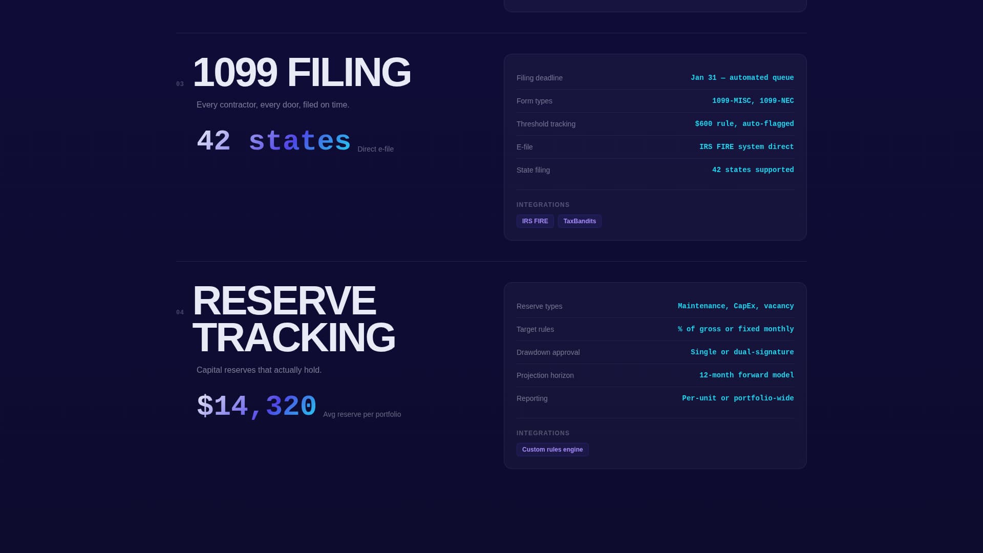 Manage — Property Platform Landing Page Template