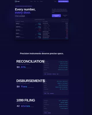 Manage — Property Platform Landing Page Template