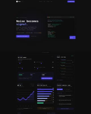 Pulse - Actionable Feedback Landing Page Template