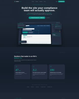 Catalyst - Powerful Advisor Landing Page Template