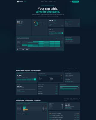 Catalyst - Powerful Fintech Landing Page Template