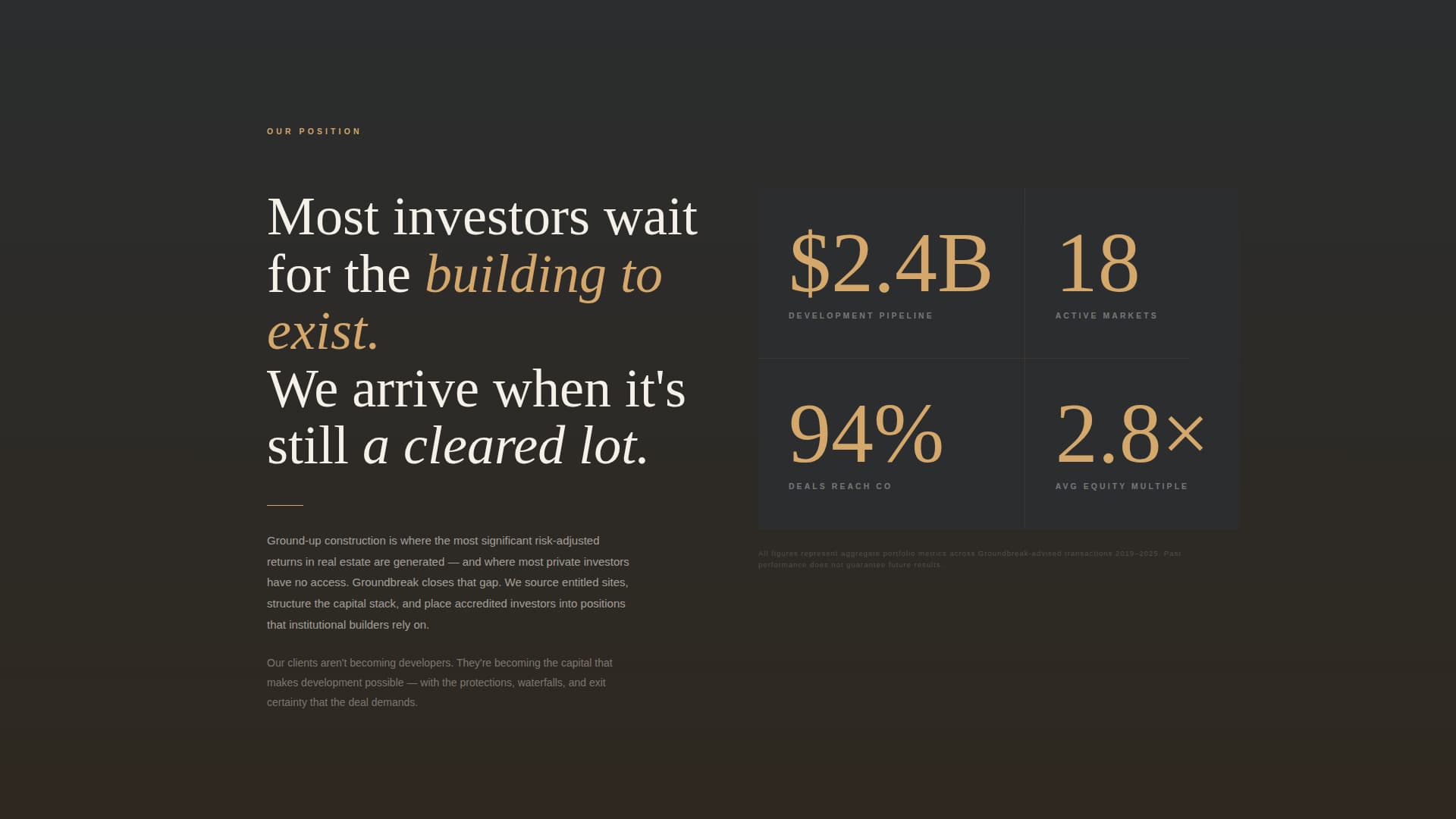 Groundbreak - Precision Construction Landing Page Template