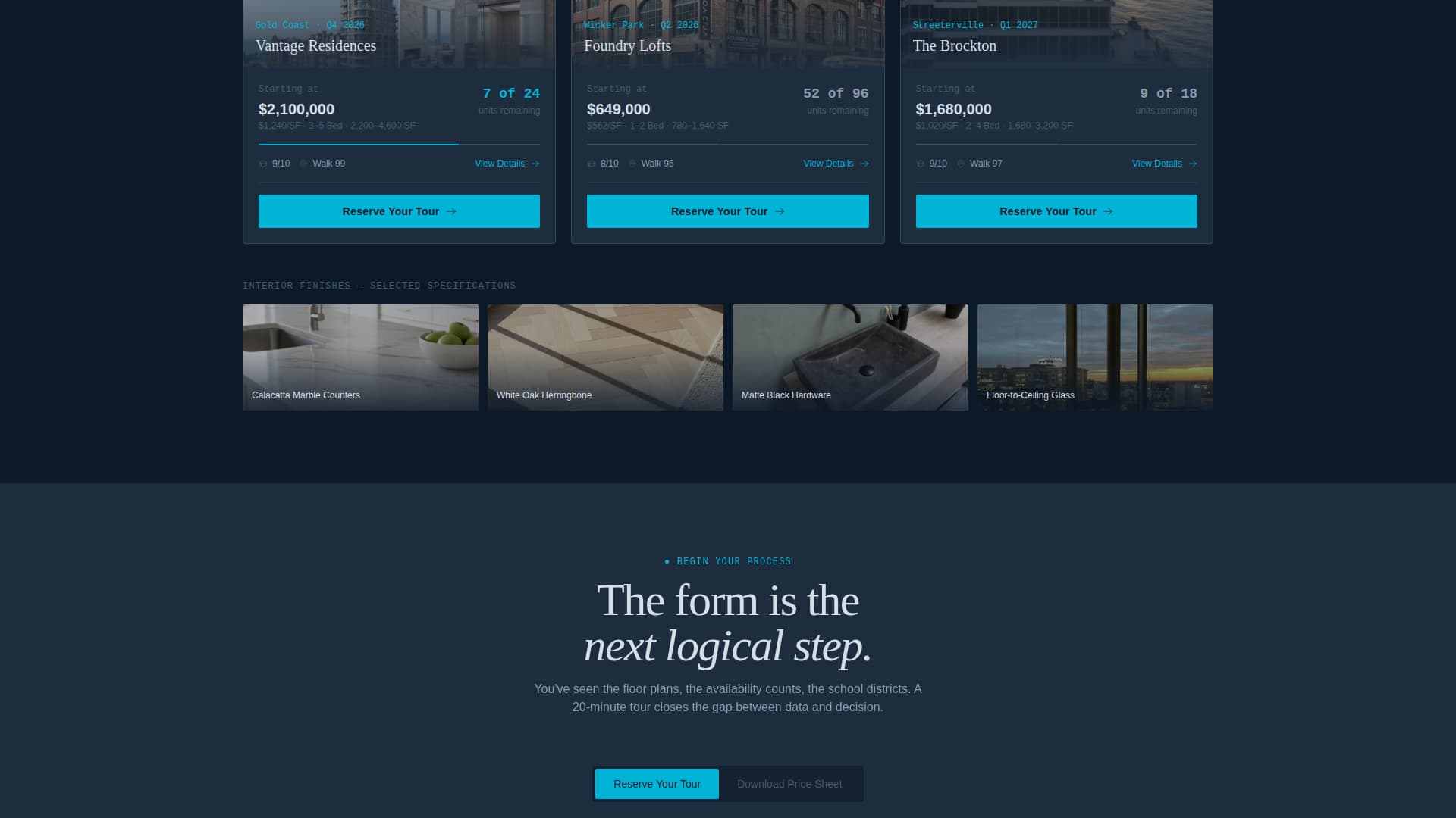 Atlas - Precision Construction Landing Page Template