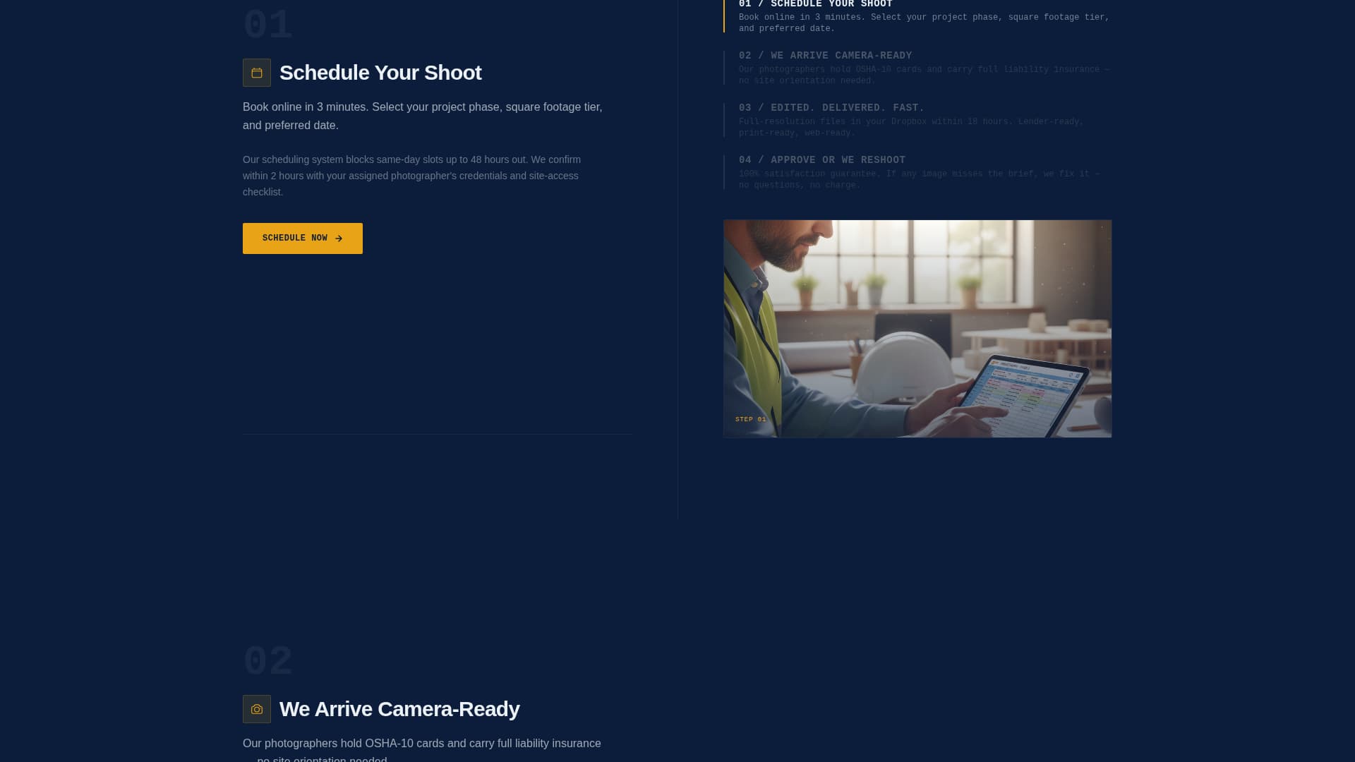 Build — Trusted Construction Landing Page Template