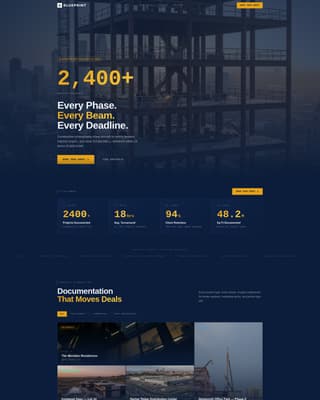 Build — Trusted Construction Landing Page Template