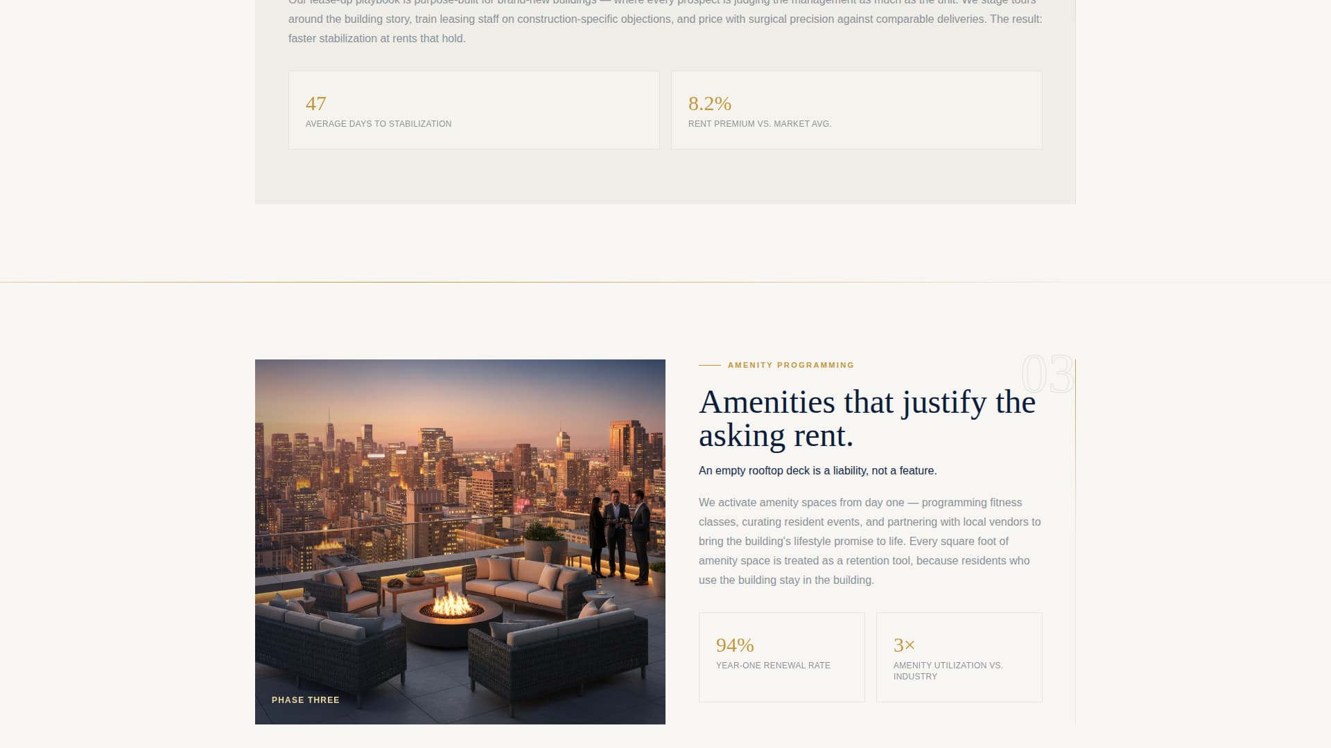 Handover - Pristine Property Landing Page Template