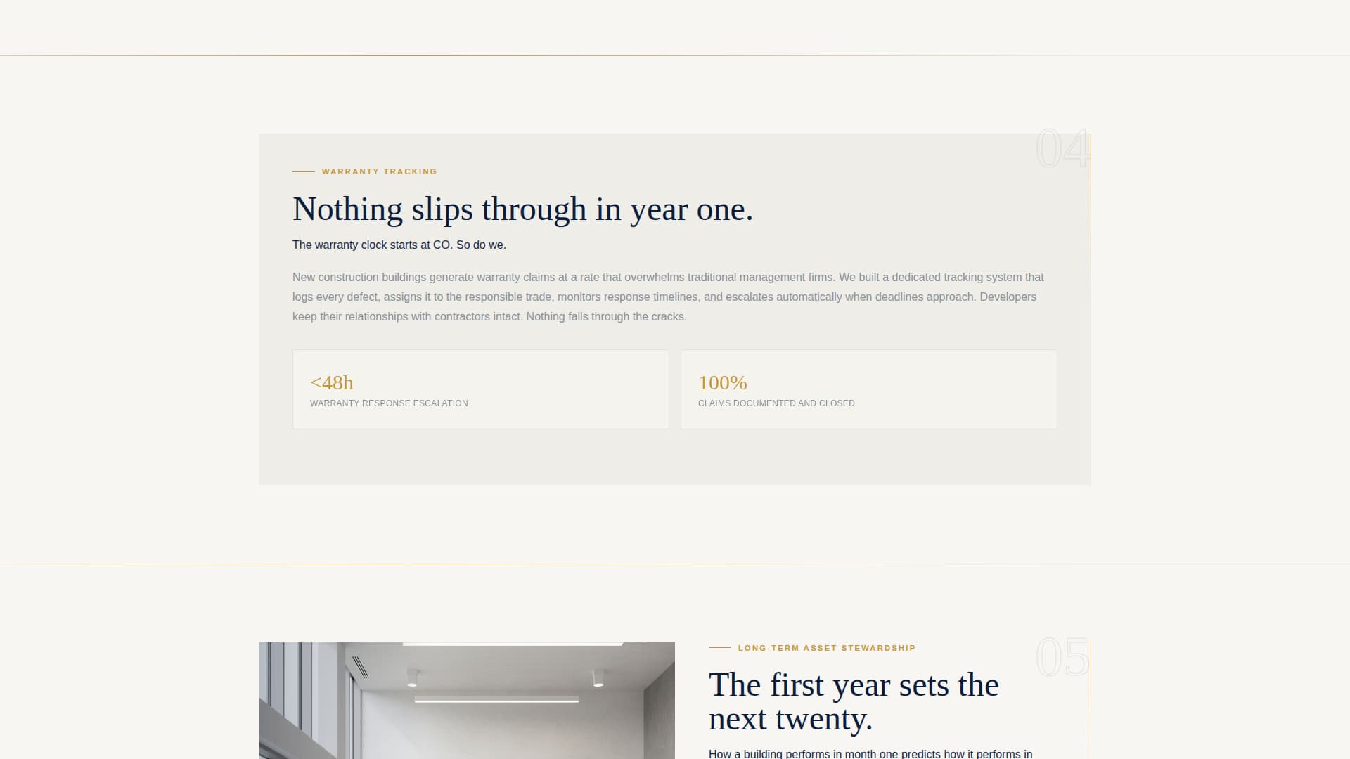 Handover - Pristine Property Landing Page Template
