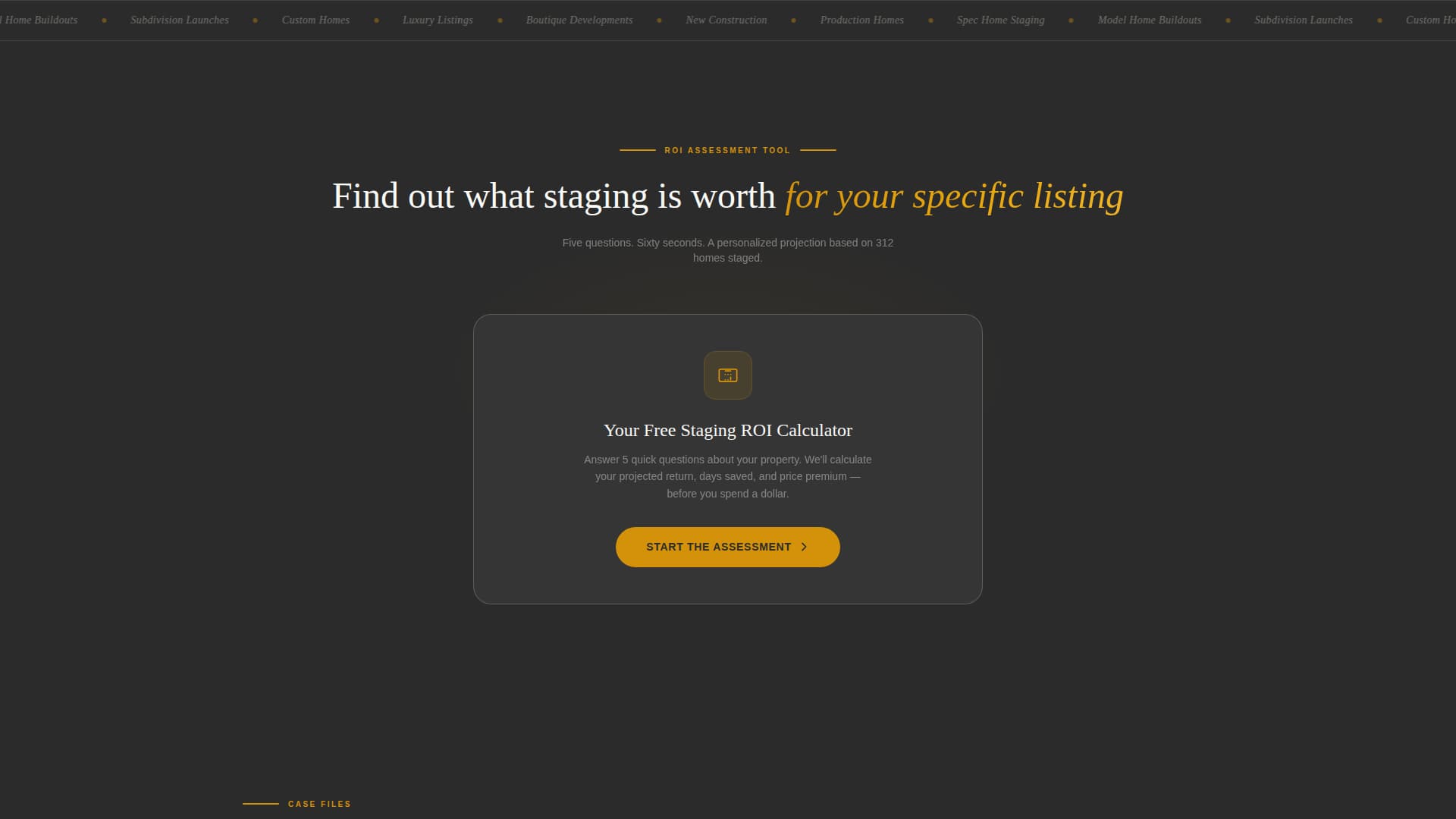 Stageroi - Highconverting Newconstruction Landing Page Template