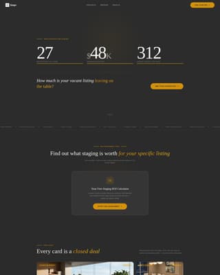 Stageroi - Highconverting Newconstruction Landing Page Template
