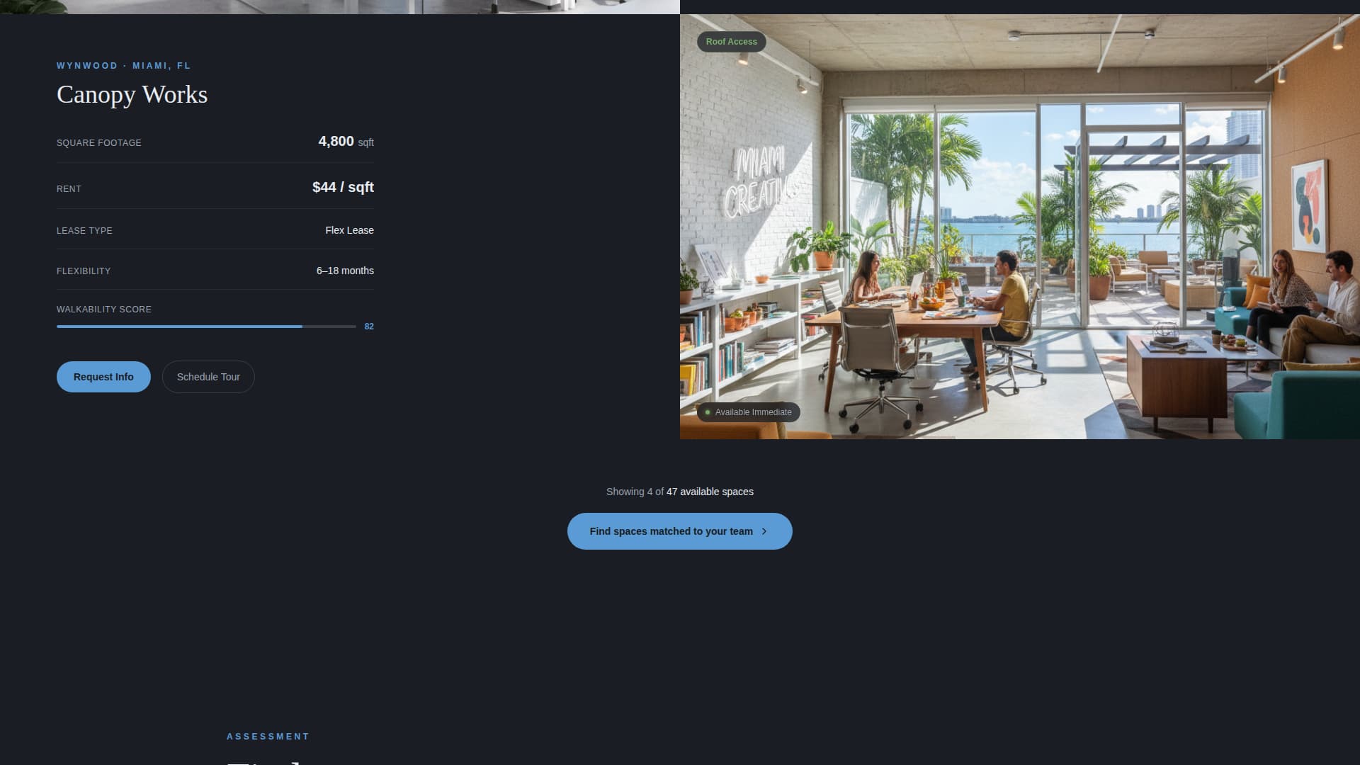 Floorplan - Cinematic Commercial Landing Page Template