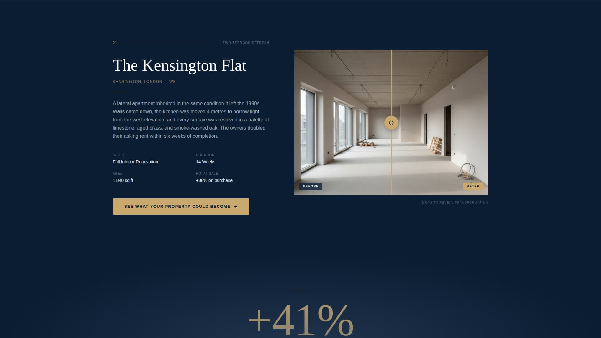 Penthouse - Transformative Luxury Landing Page Template