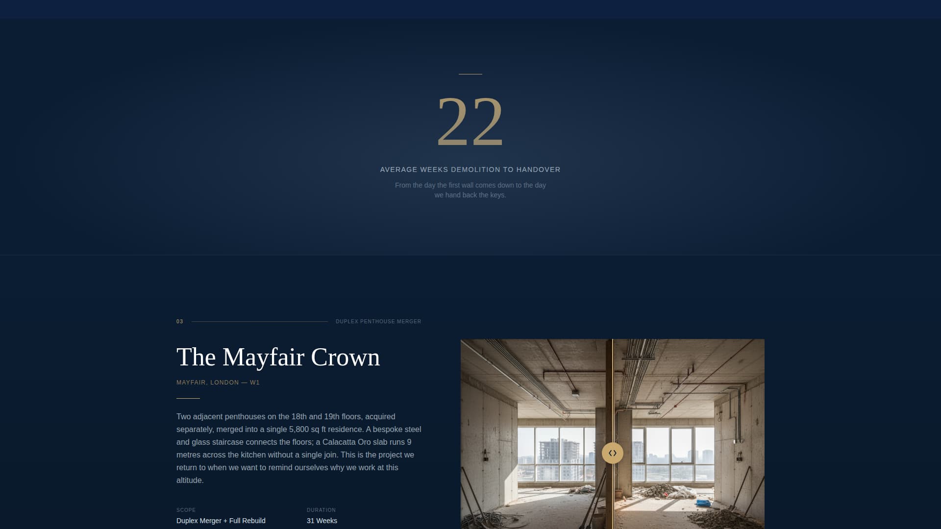 Penthouse - Transformative Luxury Landing Page Template