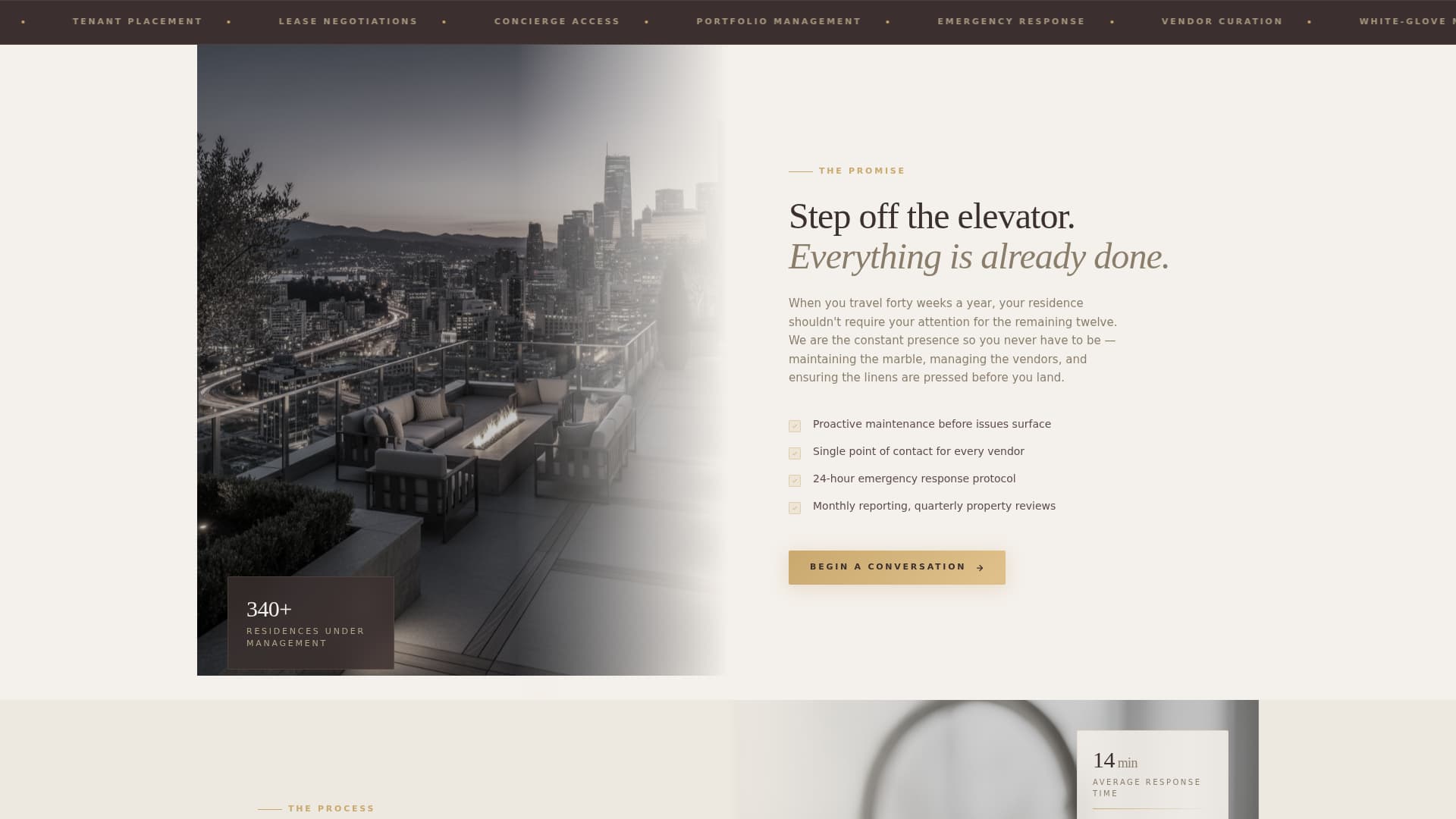 Penthouse - Elite Property Landing Page Template