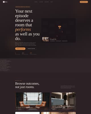 Mesa - Executive Podcast Studio Landing Page Template