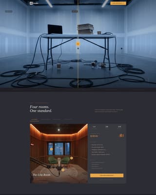 Studio - Premium Podcast Landing Page Template