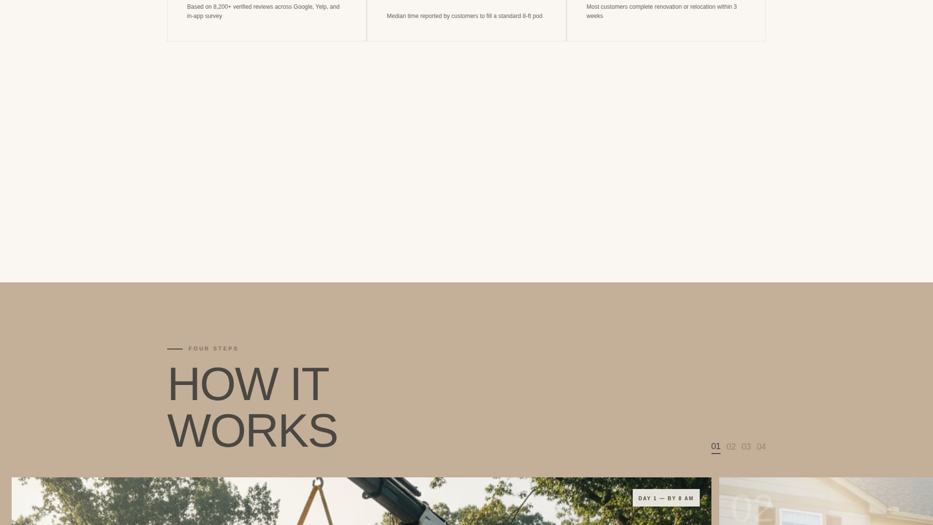 Podtorage - Reliable Storage Landing Page Template