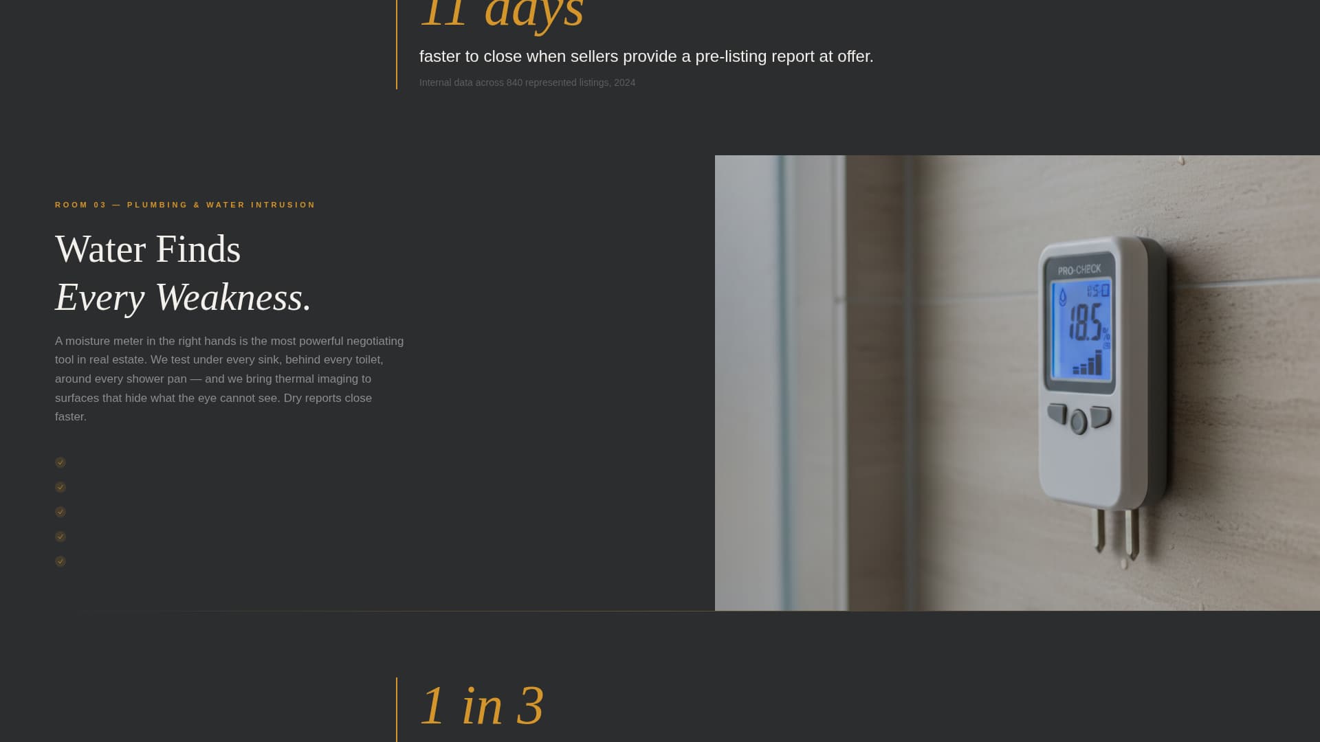 Prelisting - Whiteglove Home Inspection Landing Page Template