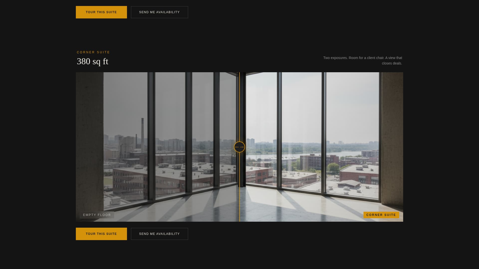 Suite - Luxe Privateoffice Landing Page Template