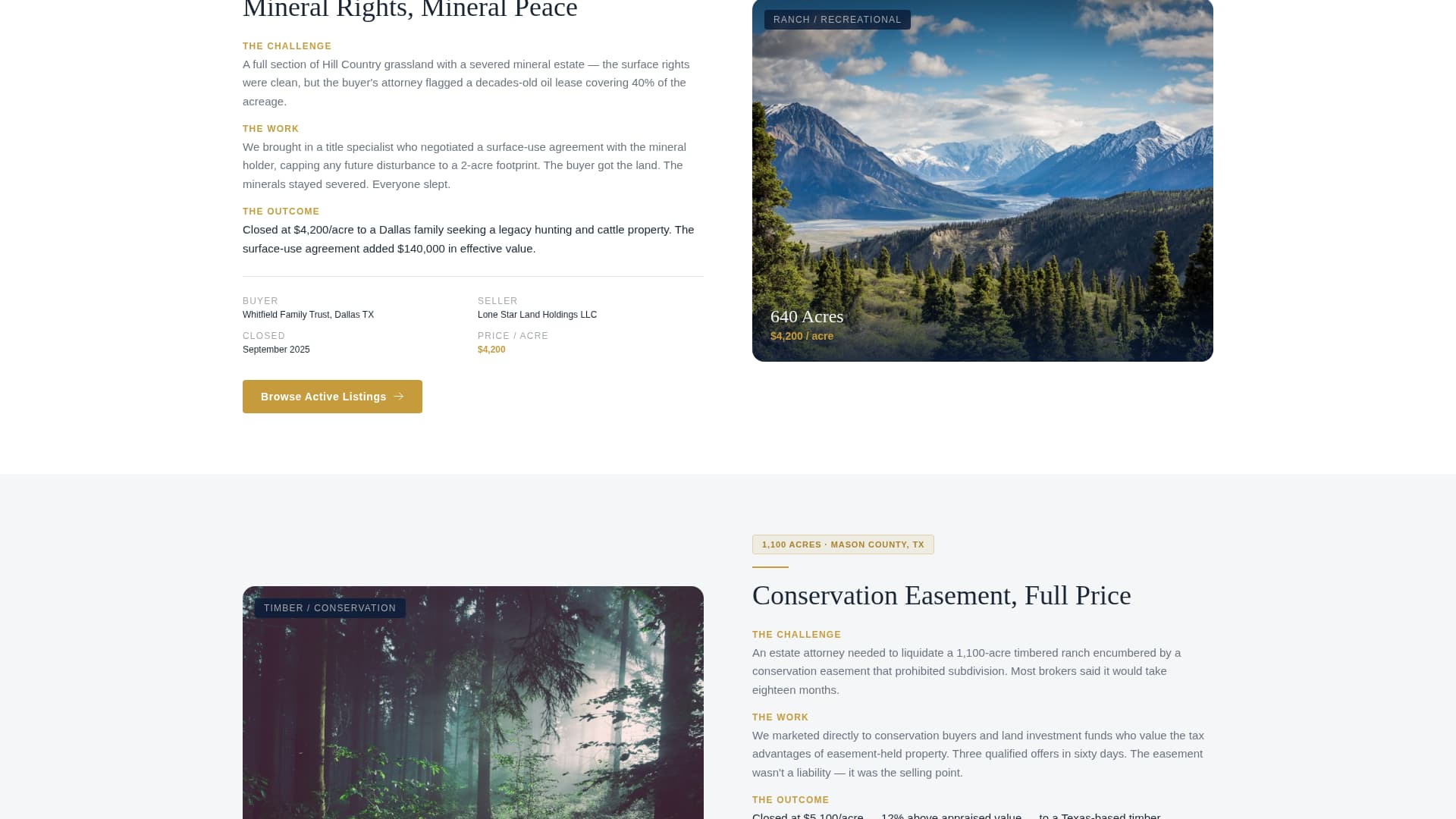 Homestead - Trusted Ranch Landing Page Template