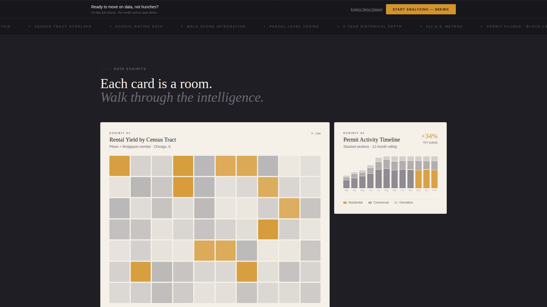 Atlas - Precision Proptech Landing Page Template