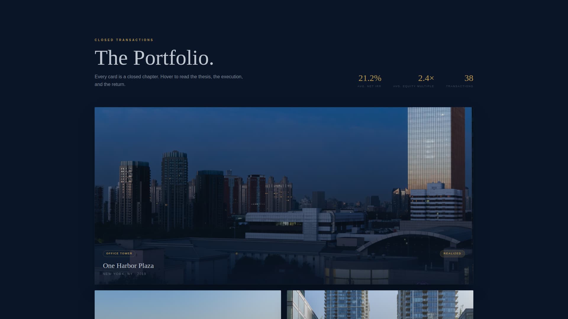 Allocate - Executive Commercialrealestate Landing Page Template