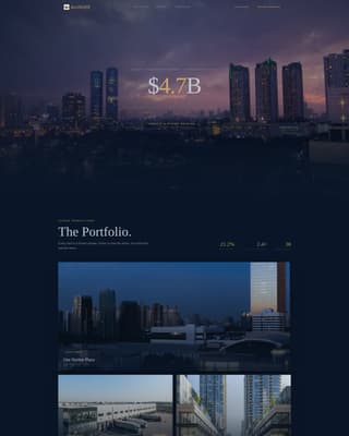 Allocate - Executive Commercialrealestate Landing Page Template
