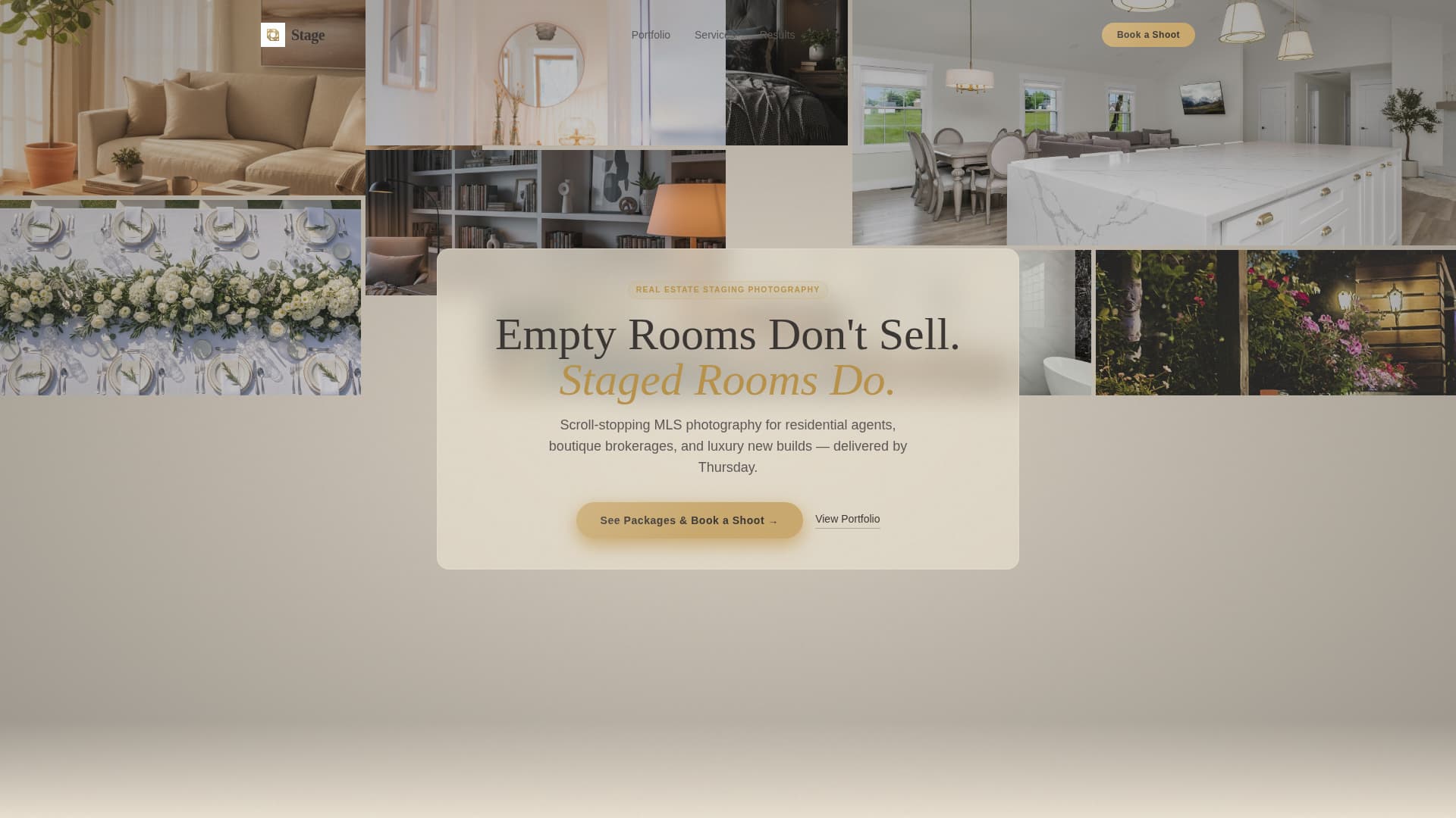 Staged - Scrollstopping Property Landing Page Template