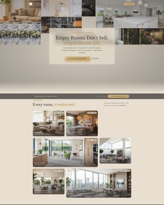 Staged - Scrollstopping Property Landing Page Template