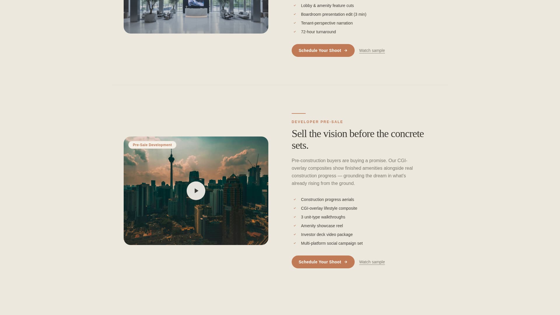 Walkthrough - Cinematic Realestate Landing Page Template