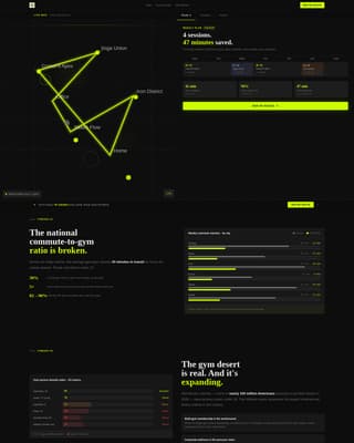 Fitness & Gym Software Complete Professional Website Template