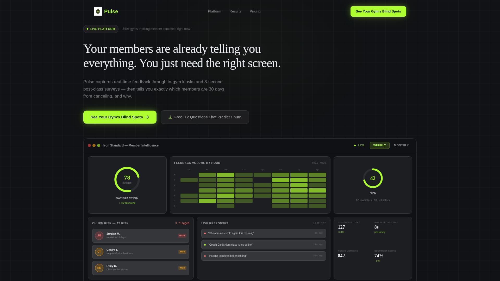 Fitness & Gym Software Expert Professional Website Template