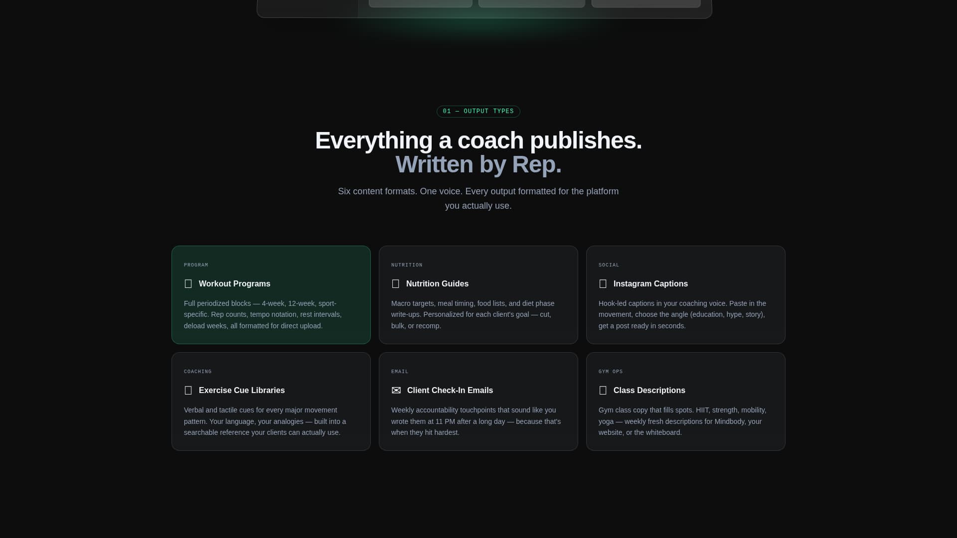 AI for Fitness Professional Website Template