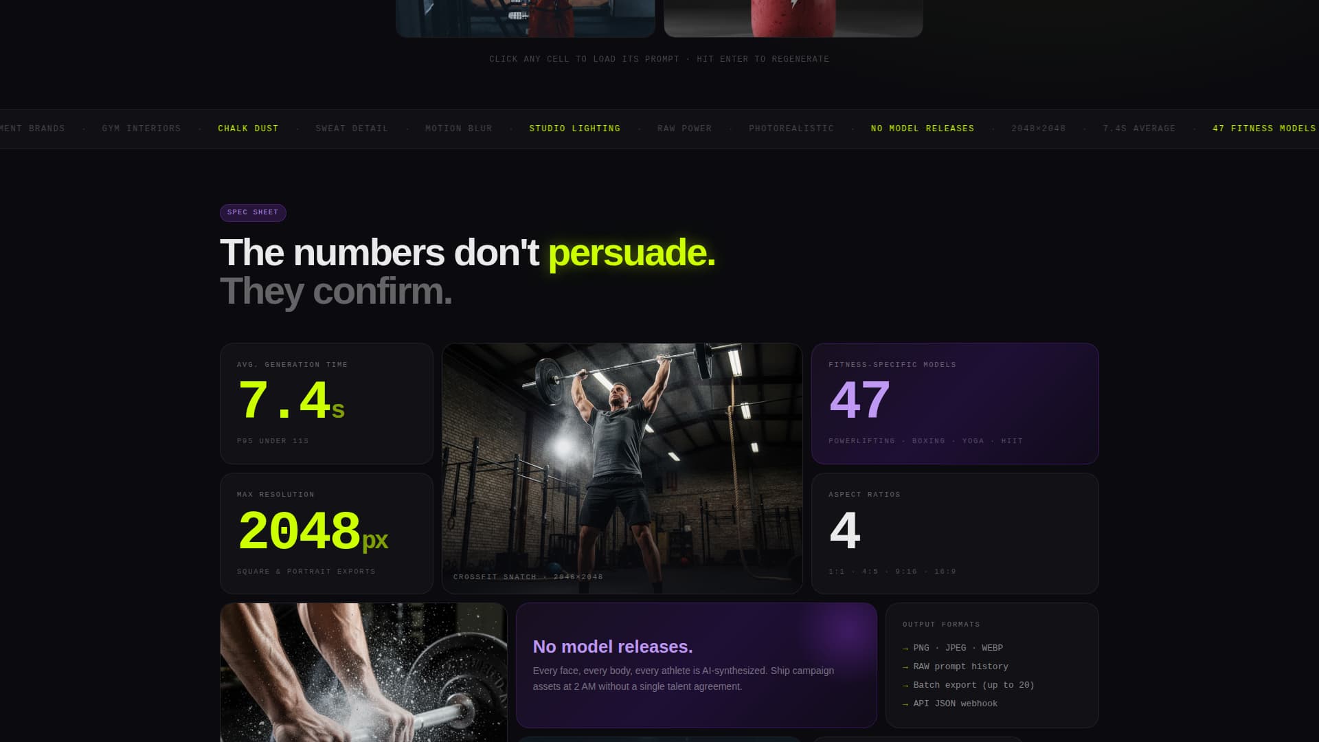 Flex - Dynamic Fitness Landing Page Template