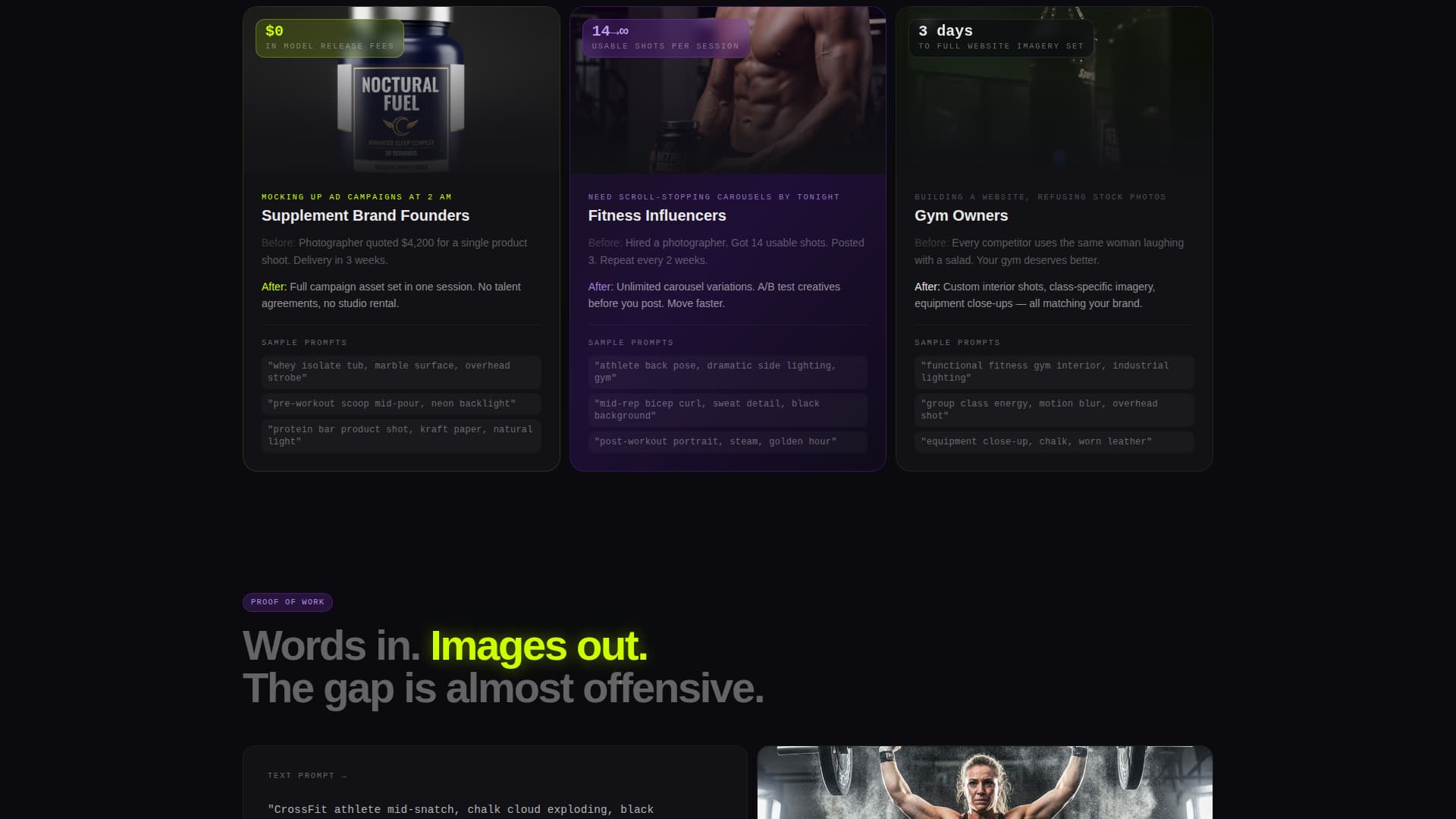 Flex - Dynamic Fitness Landing Page Template